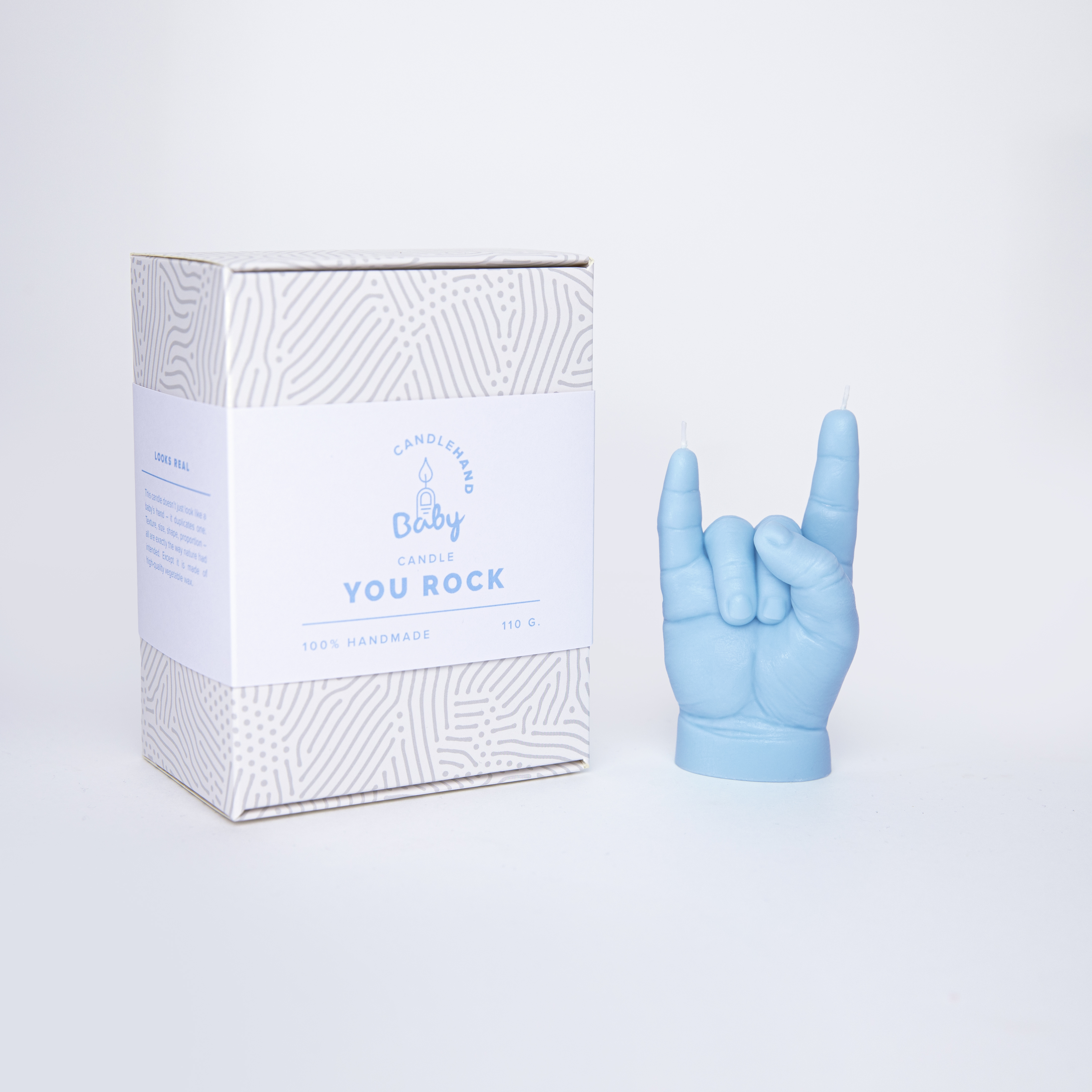 Candle Hand Baby - You Rock, blue - 3