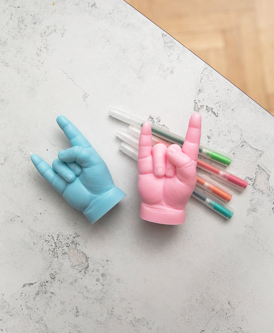 Candle Hand Baby - You Rock, pink - 4