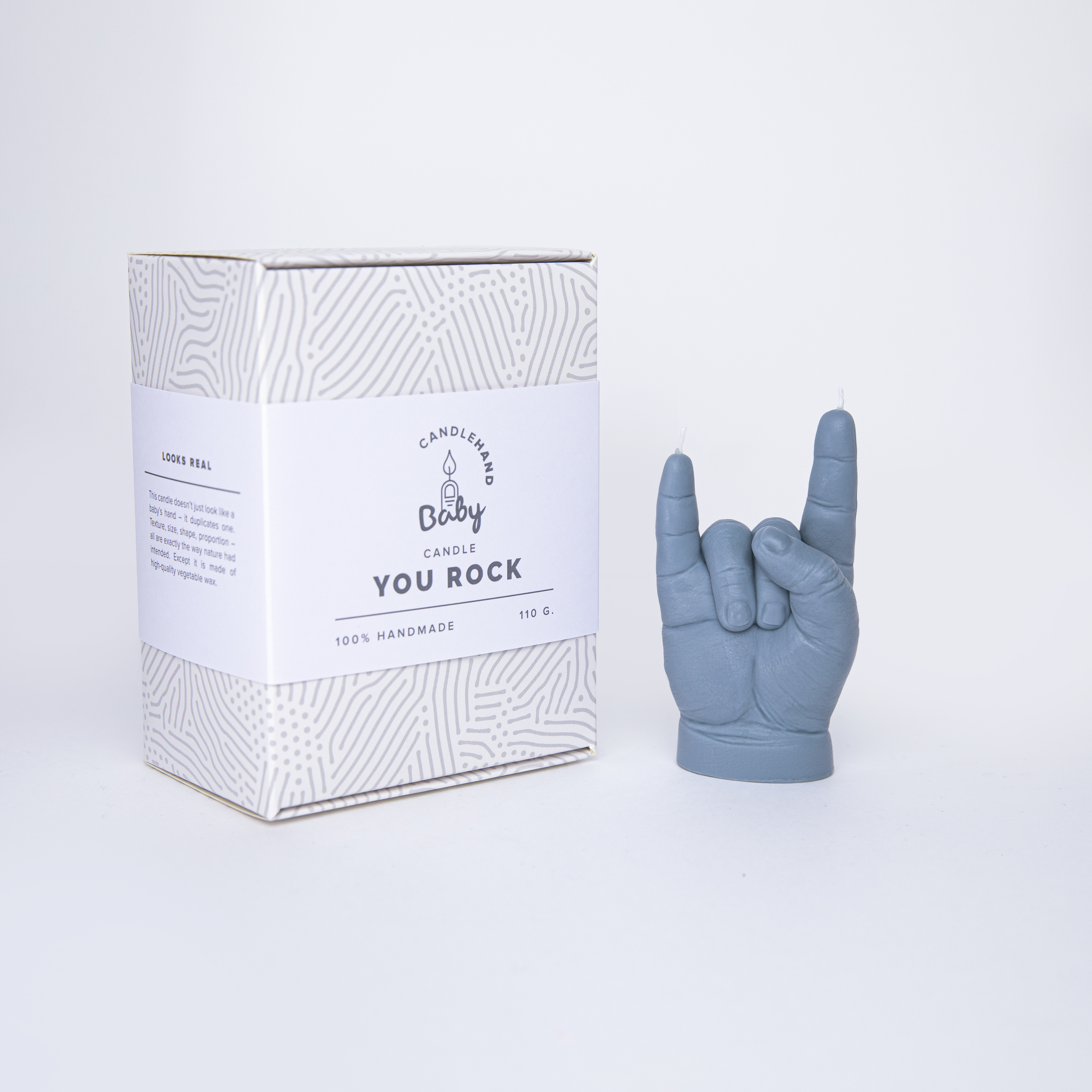 Candle Hand Baby - You Rock, grey - 3