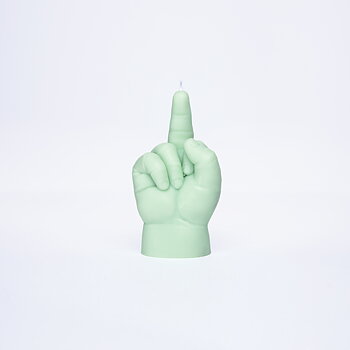 Candle Hand Baby - F*ck You, green