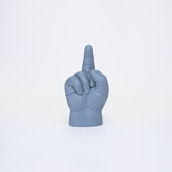 Candle Hand Baby - F*ck You, grey