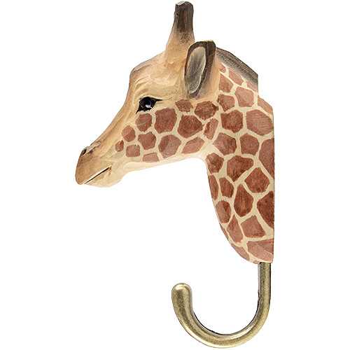 Handcarved hook Giraffe - 3