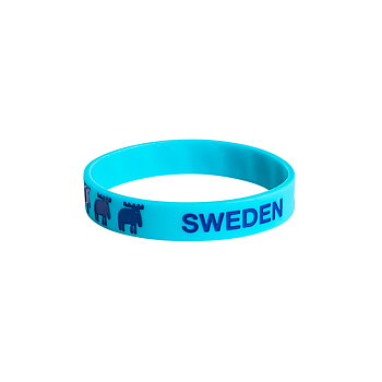 Bracelet Moose, turquoise/blue, Sweden