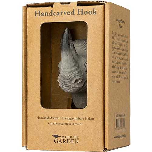 Handsnidad hängare Noshörning  - 6