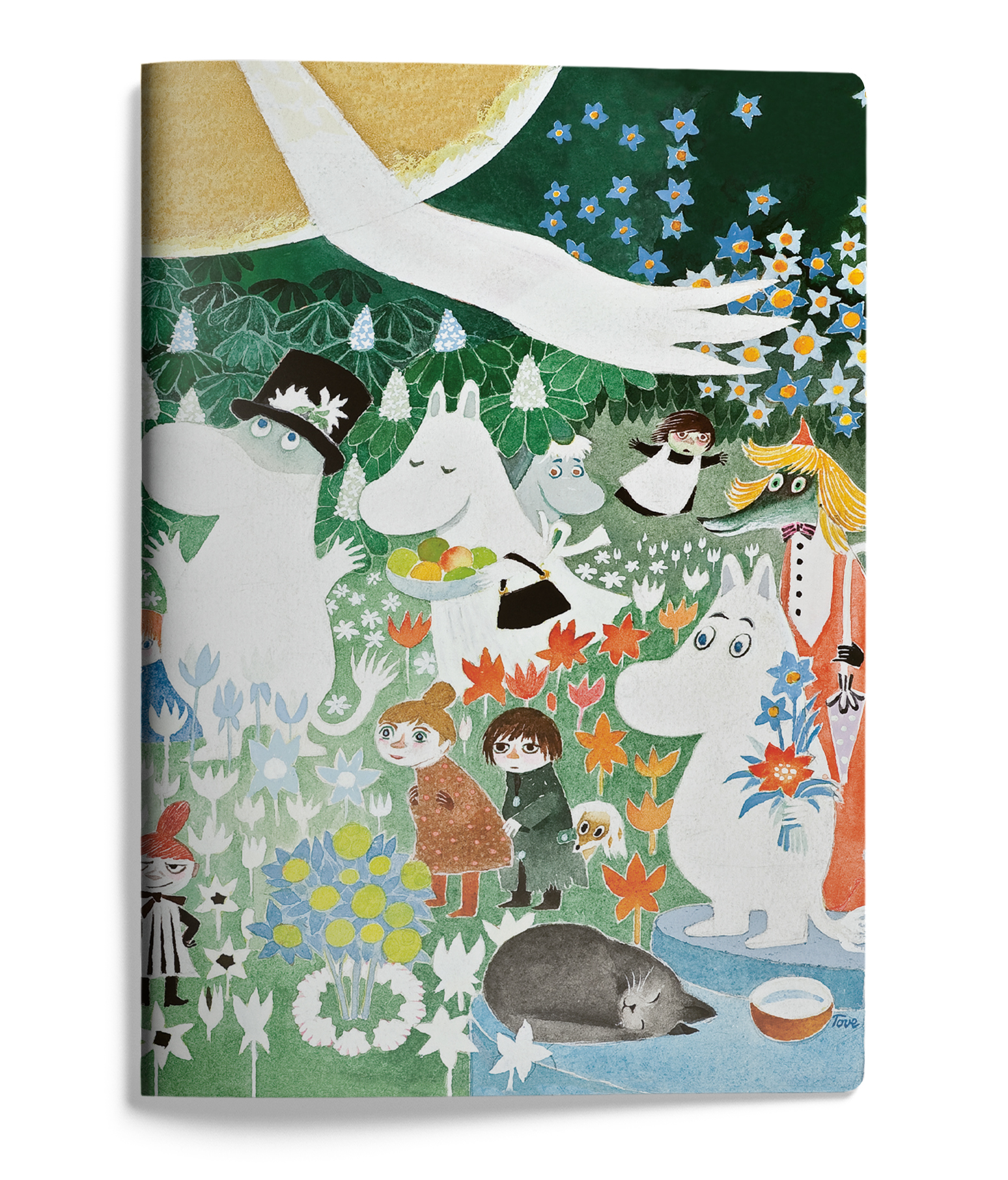 Moomin softcover notebook - The Dangerous Journey