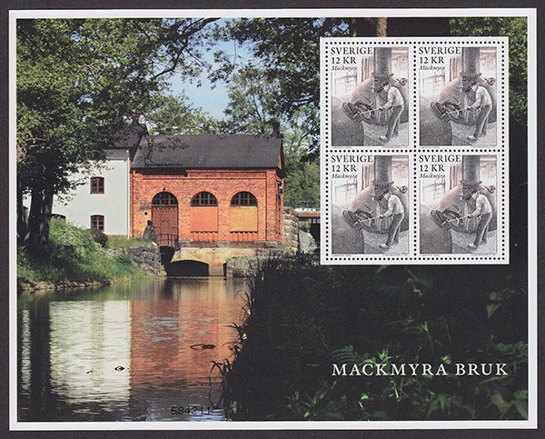 F SS19, Souvenirark Bruksmiljöer knr **