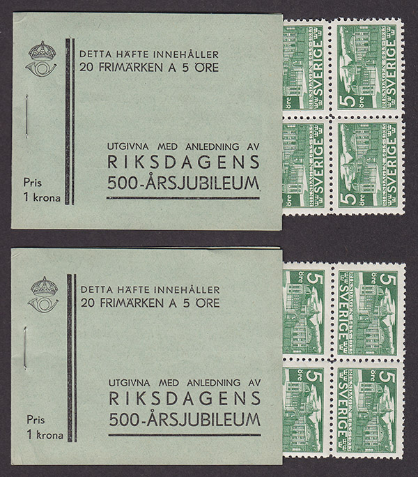 H26, Riksdagen 500 år 1935 R+O