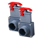 Sulkuventtiilit 2 kpl.