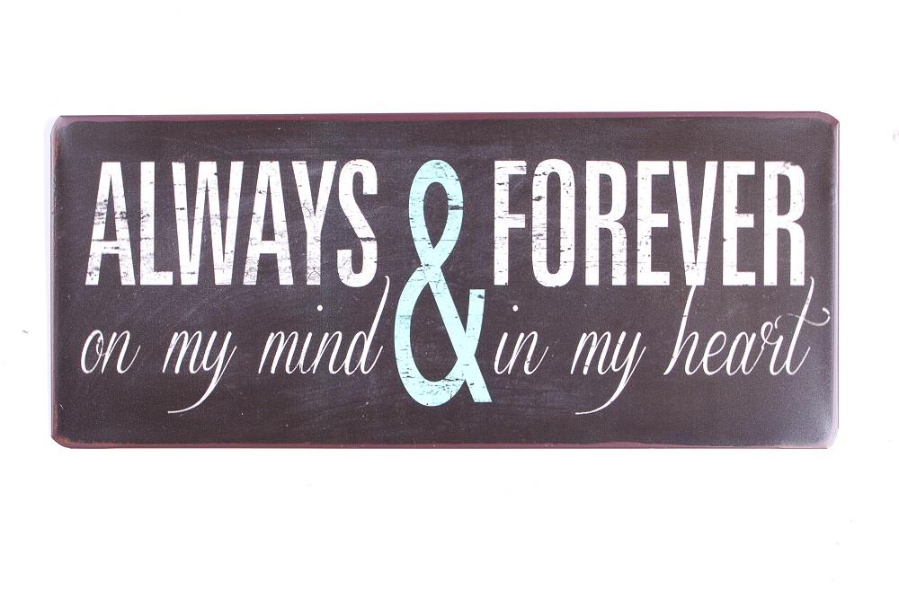 Emaljskylt / Always