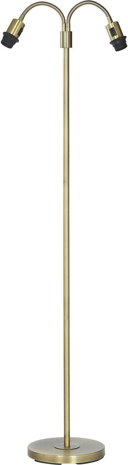 Lampfot- Golv / Antik mässing / 150cm