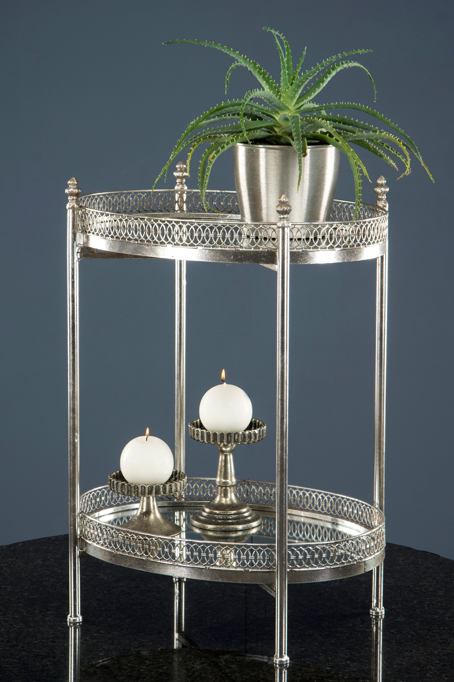 Spegelbord / Sidebord / Silver