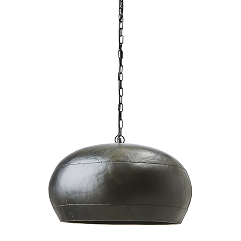 Lampa / Svart, grön / L