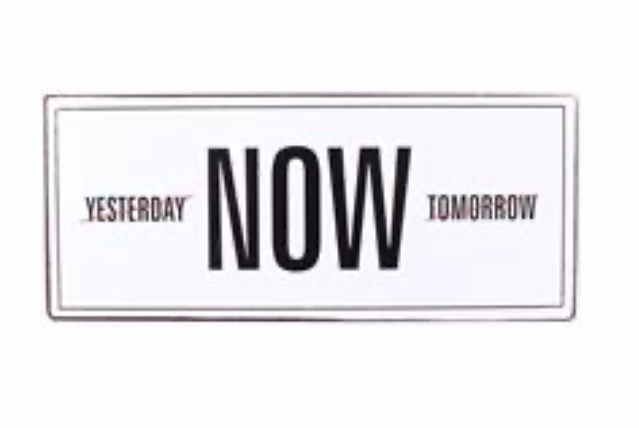 Emaljskylt /Now