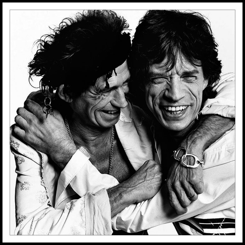 Tavla / Mick & Keith / 80x80cm