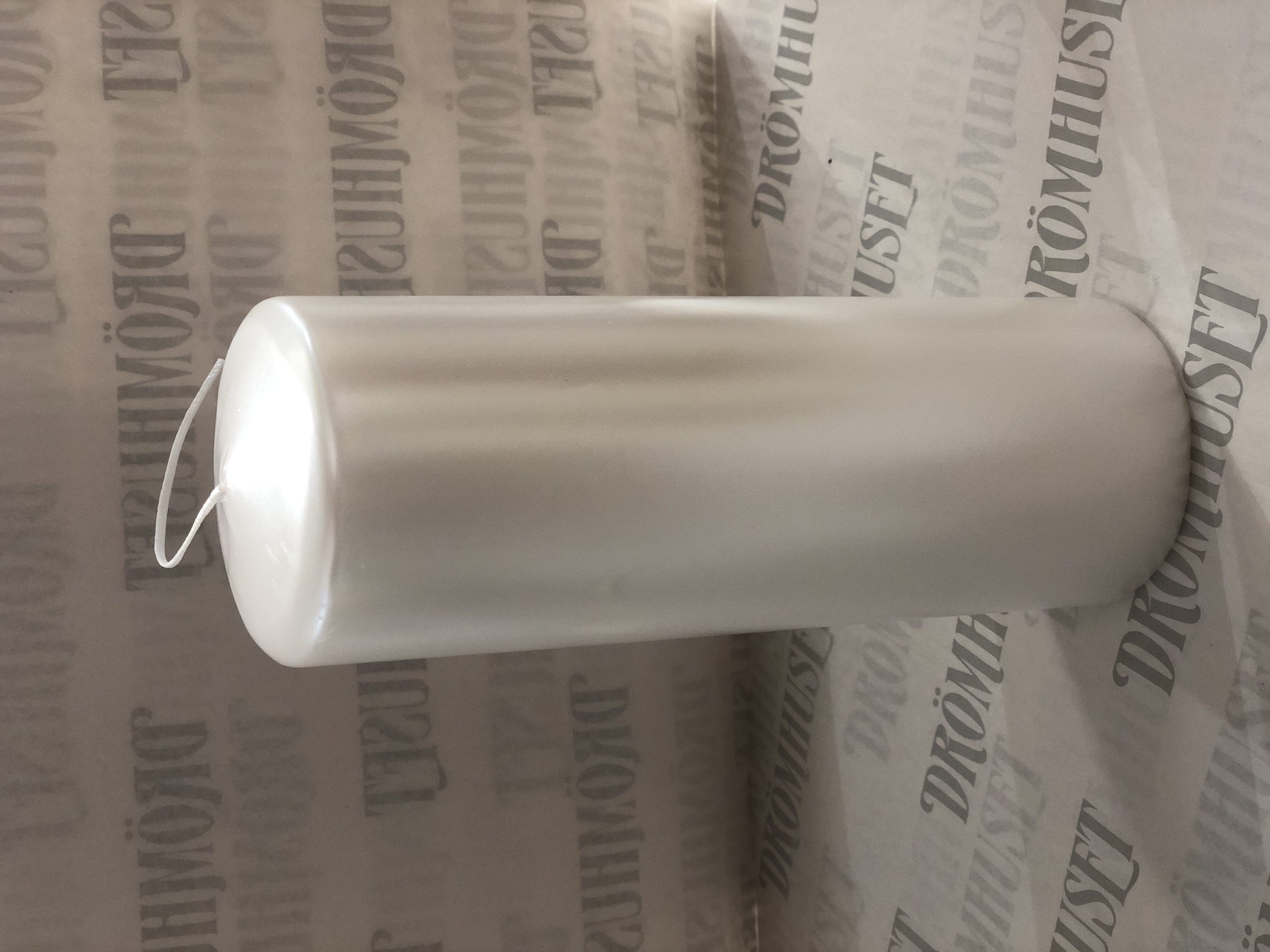 Blockljus / Pärlemovit / H: 10-15-20cm