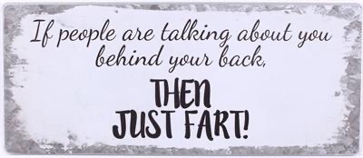 Emaljskylt / Fart