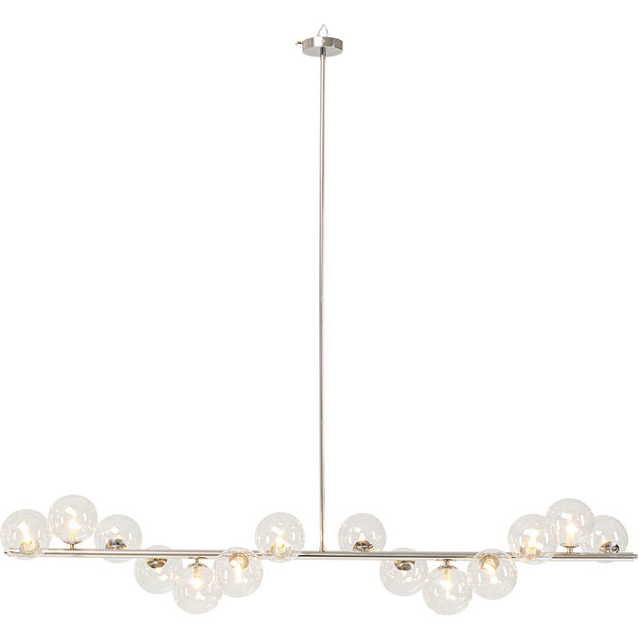 Taklampa / Chrome / 14 st lampor
