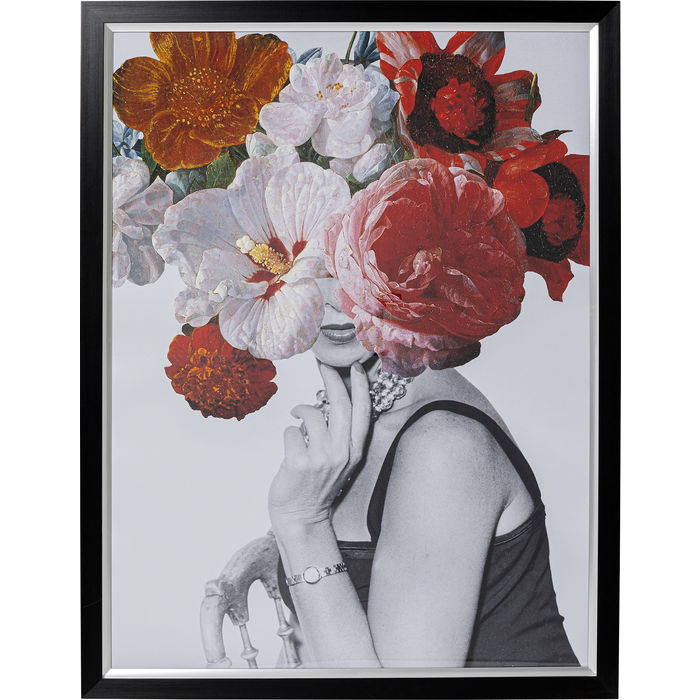 Tavla / Flower Lady / 117x154cm