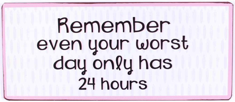 Emaljskylt / Remember