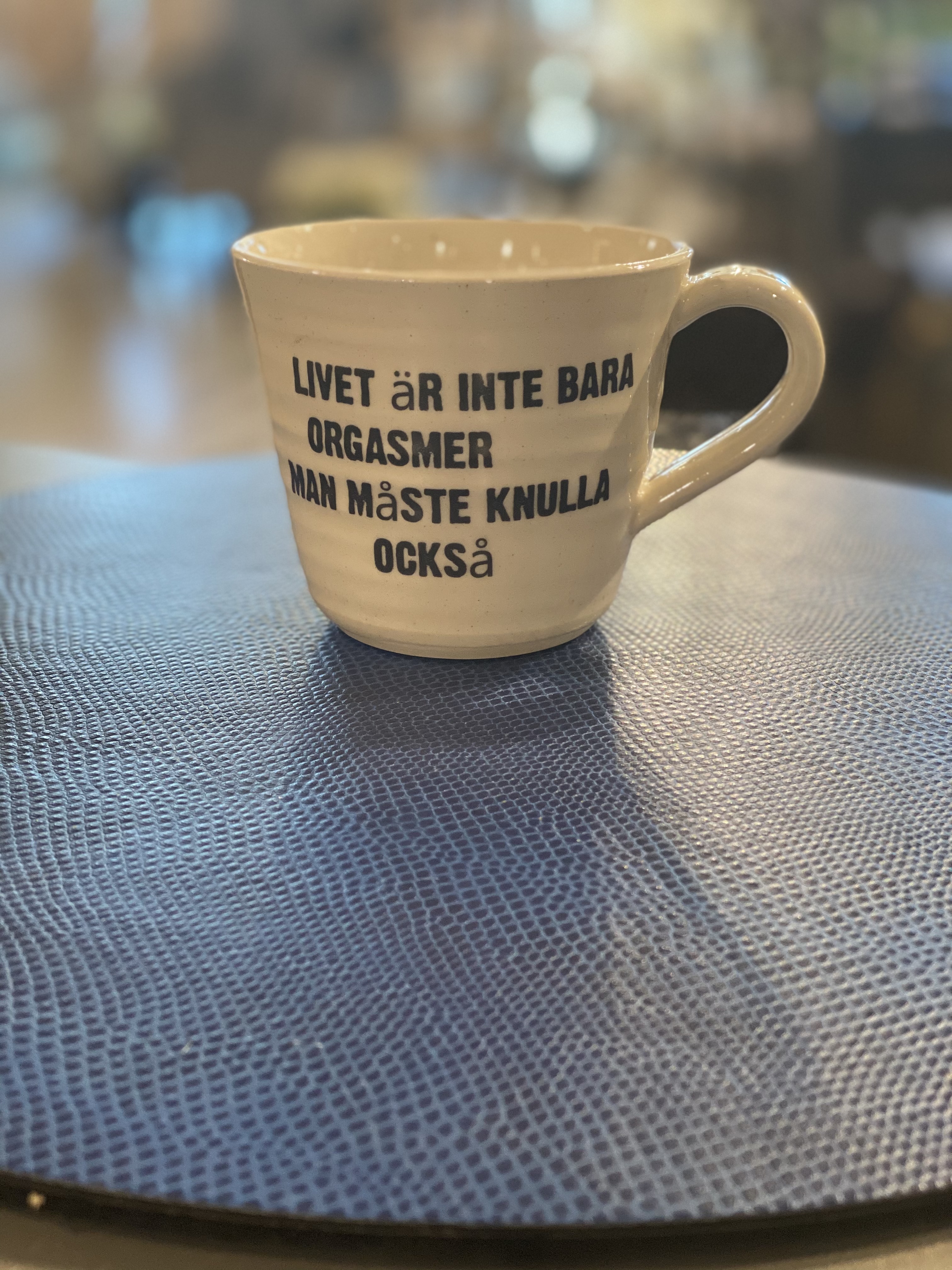 Mugg / Beige / Orgasmer