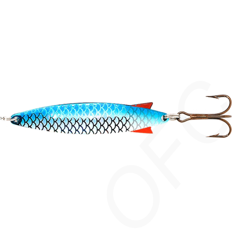 ABU Skeddrag Toby 15g Silver/Blue Flash