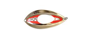 G Eriksson Spätta blinkhållare 68mm Silver/Röd