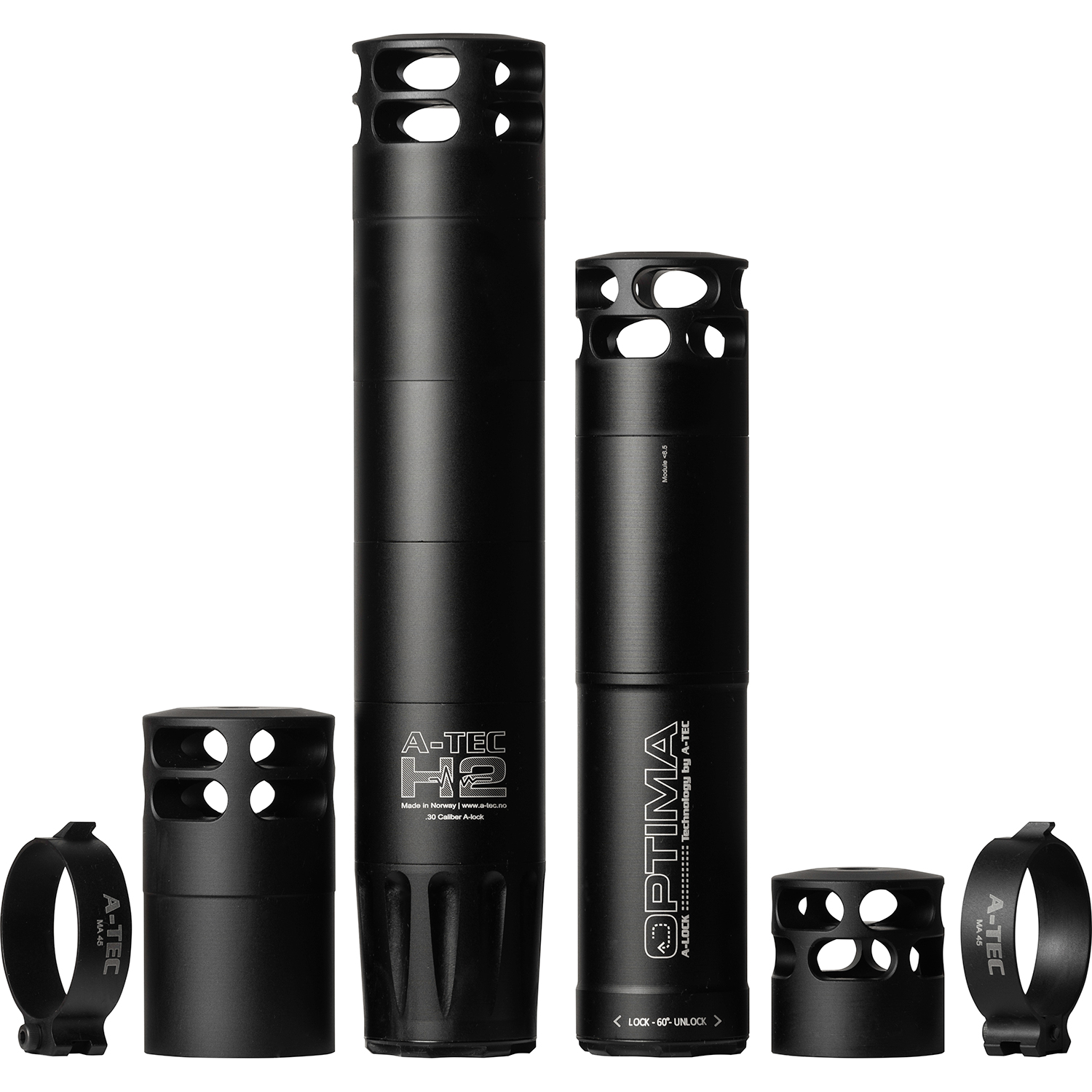 A-Tec H2 Rekylbromsfront 