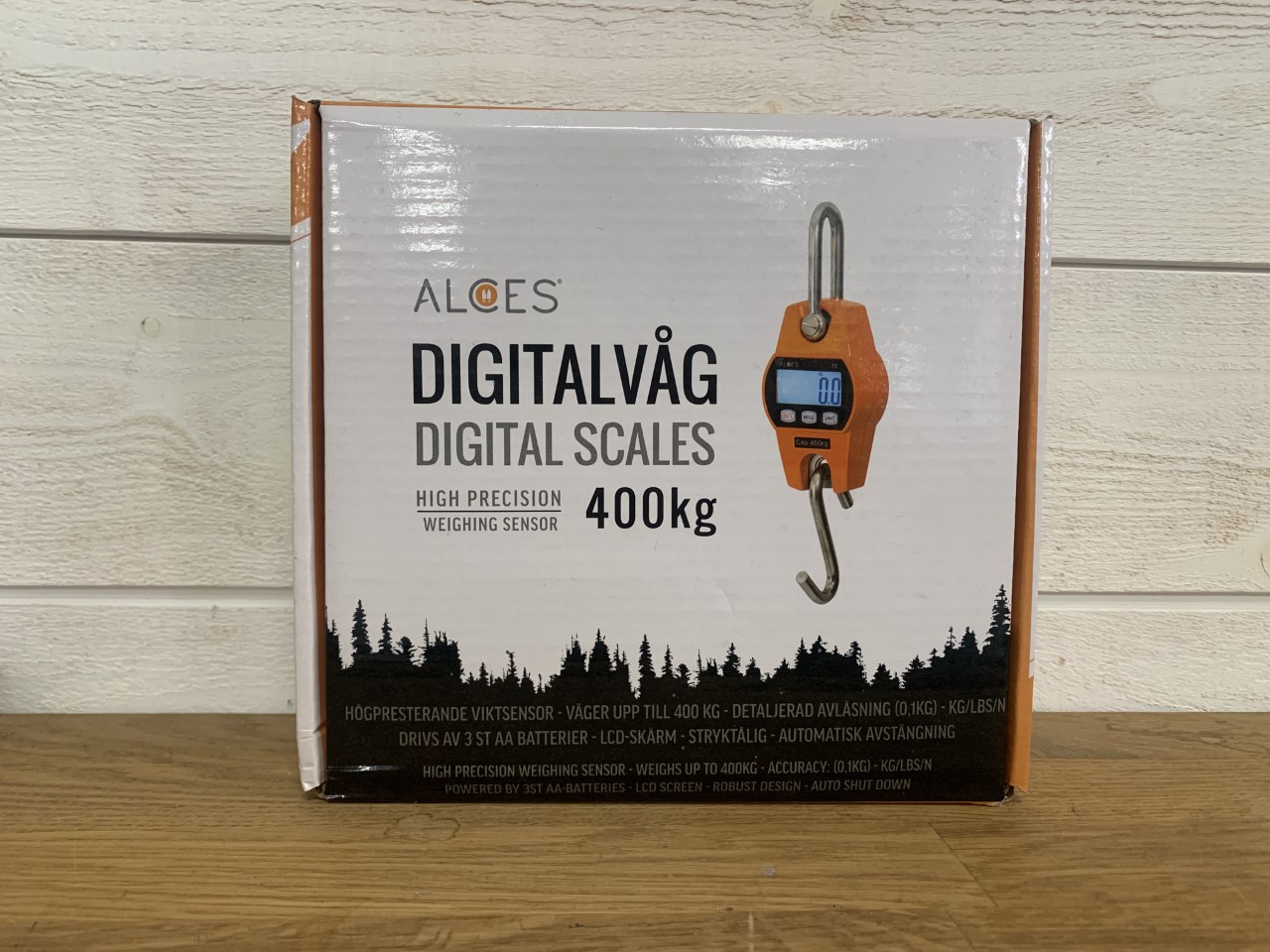 Alces Digital våg 400kg - 2