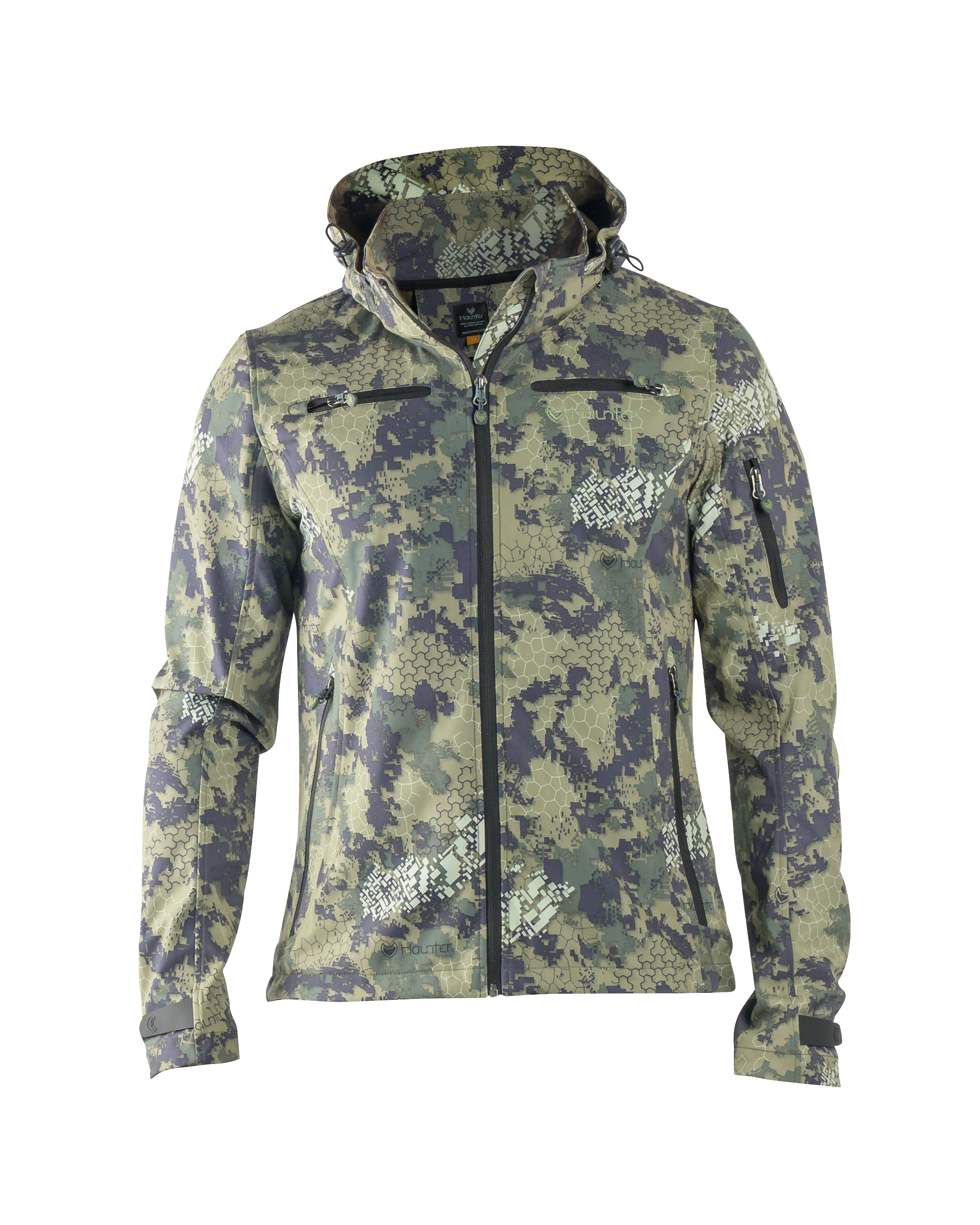 Bheil Camo Jacka 3D Fade Grön
