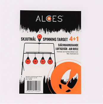 Alces Skjutmål Luft självmarkerande 4+1mål