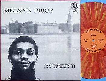 MELVYN PRICE - Rytmer II Swe-orig MULTI-COLOURED vinyl LP 1971