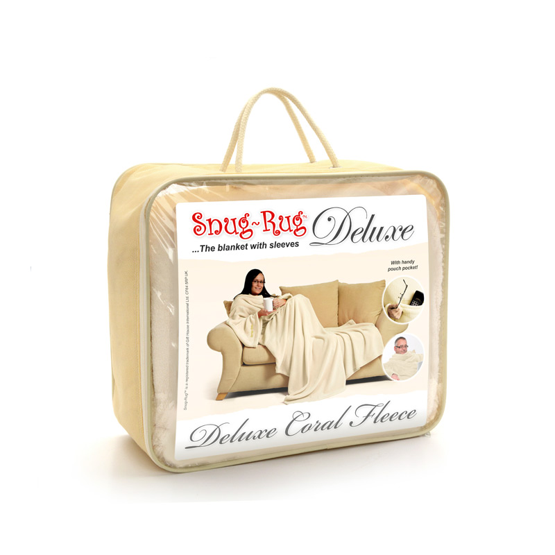 Creme Snug Rug Deluxe i presentväska