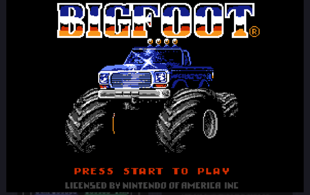 Bigfoot - NES - 2