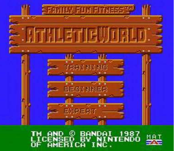 Athletic World - NES - 2