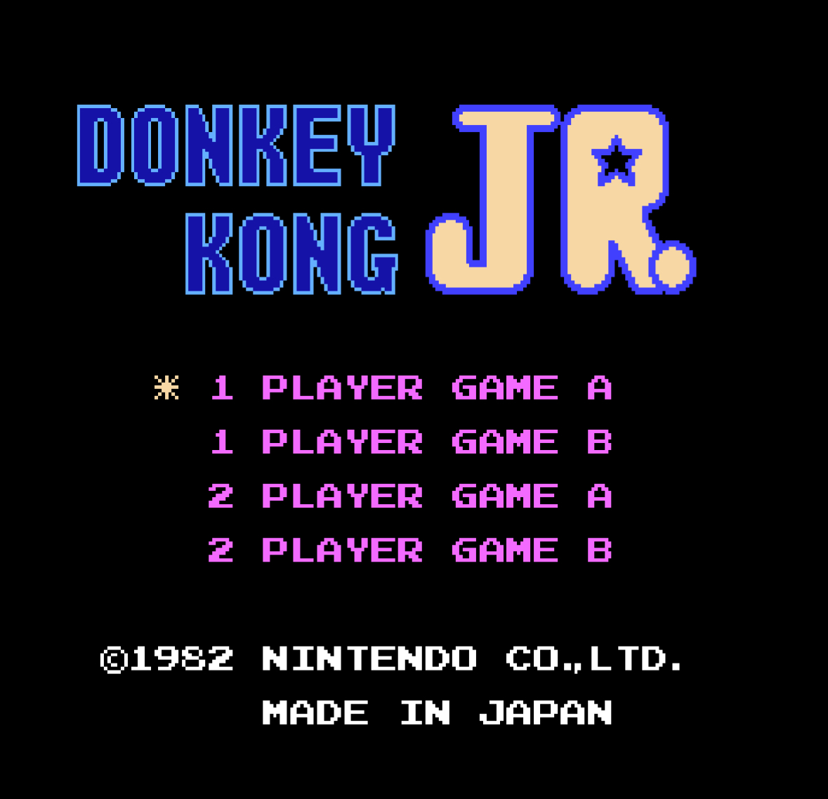 Donkey Kong JR - NES - 2