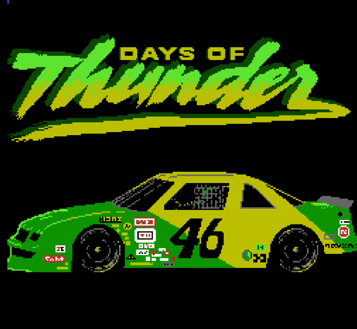 Days of Thunder - NES - 2