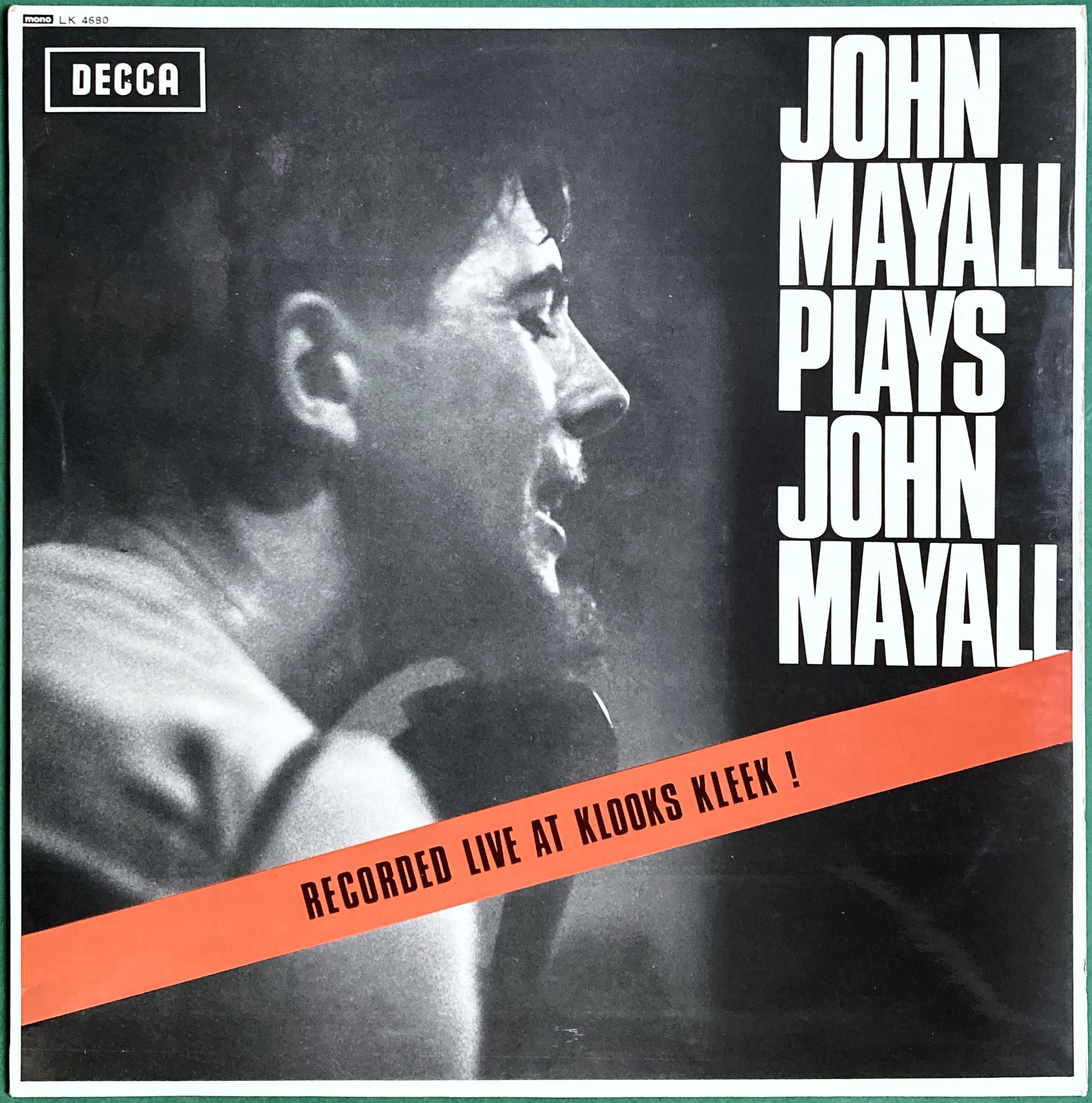 JOHN MAYALL - Plays John Mayall UK LP 1965 - 2