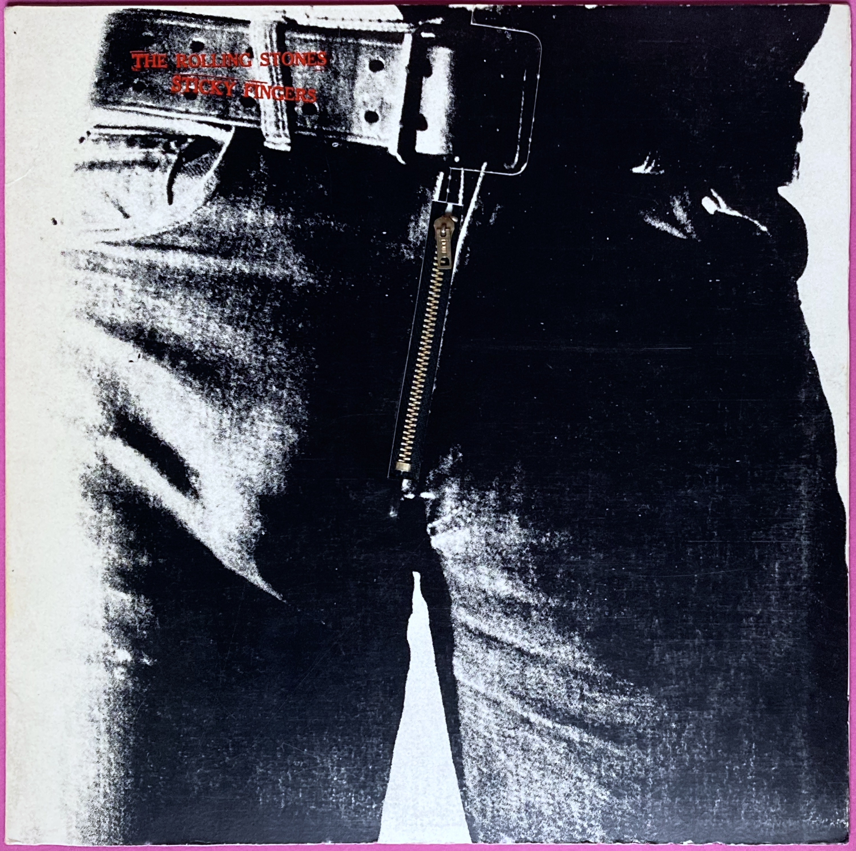 ROLLING STONES - Sticky fingers US LP 1971