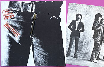 ROLLING STONES - Sticky fingers Ger-orig LP 1971