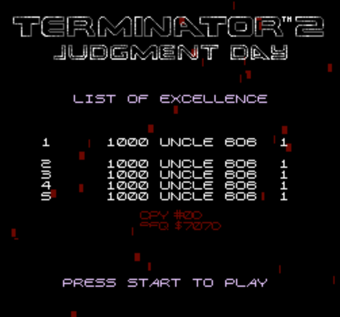 Terminator 2 - T2 Judgement day - NES - 3
