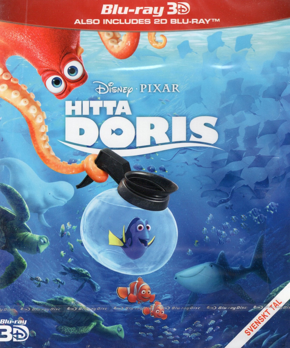 Hitta Doris (Real 3D + Blu-ray)