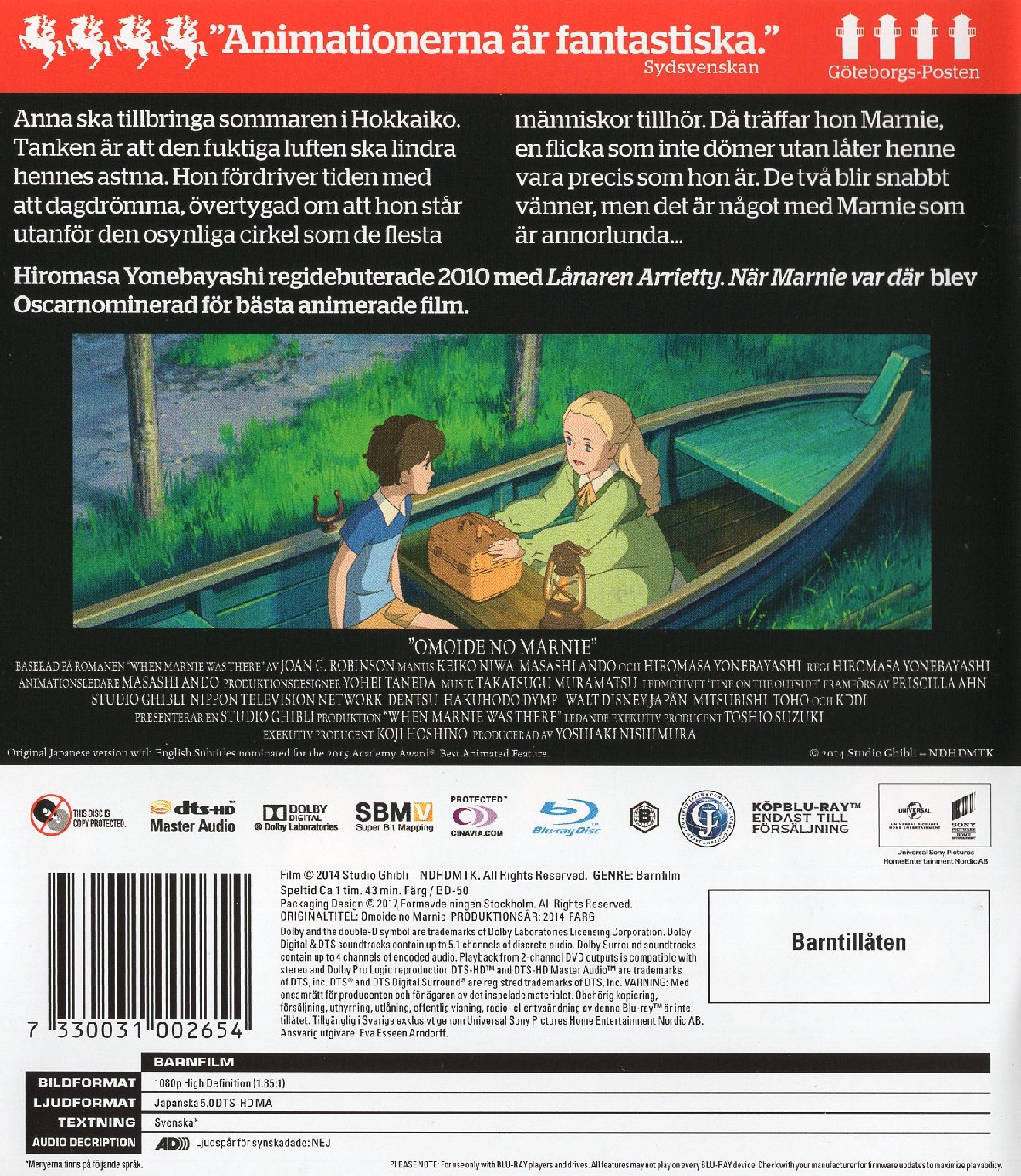 När Marnie Var Där (Blu-ray) - 2