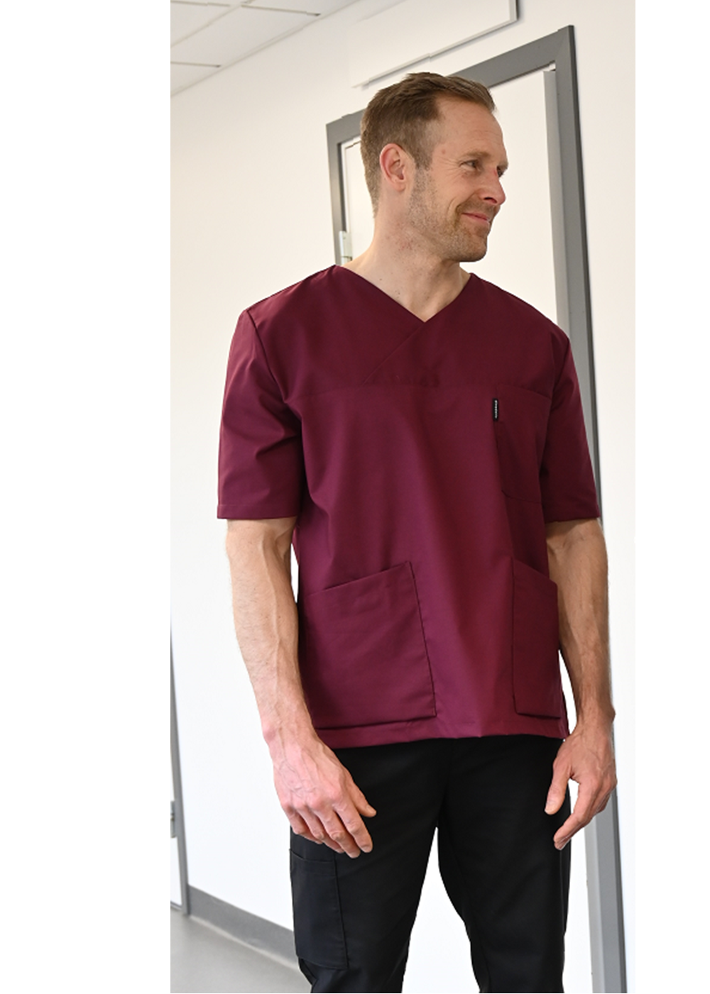 V-blus/bussarong, unisex - 2