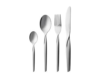 Gense Twist Bestick 16 delar, blankt stål