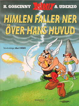 Asterix nr 33 Himlen faller ner över hans huvud