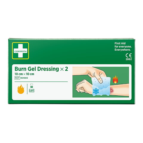 Burn Gel Dressing 10X10cm 2-pack