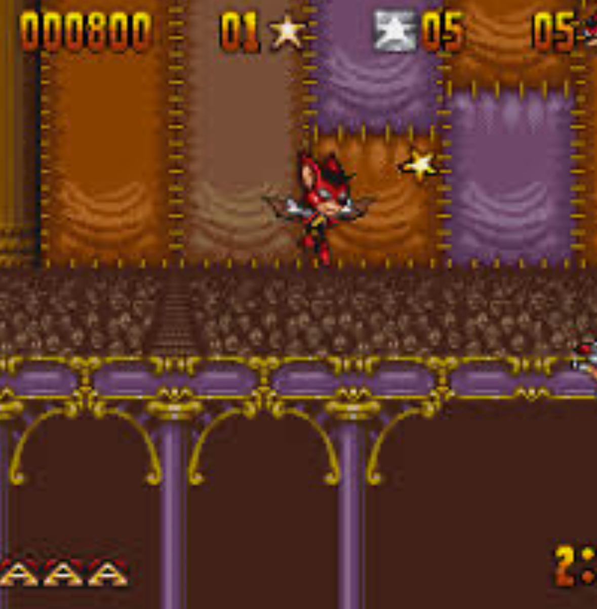 Aero the Acrobat - SNES - 3
