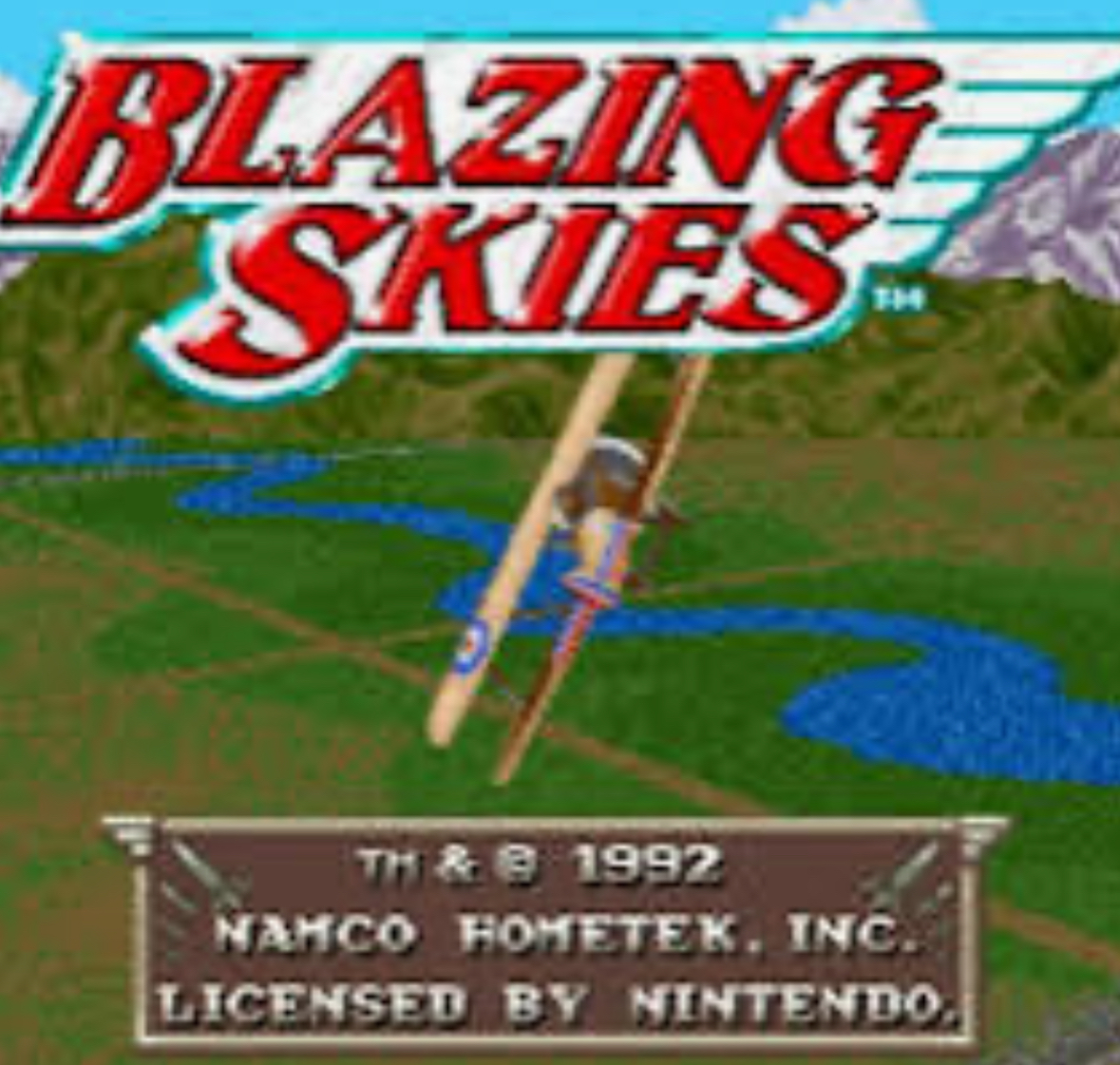 Blazing Skies - SNES - 2