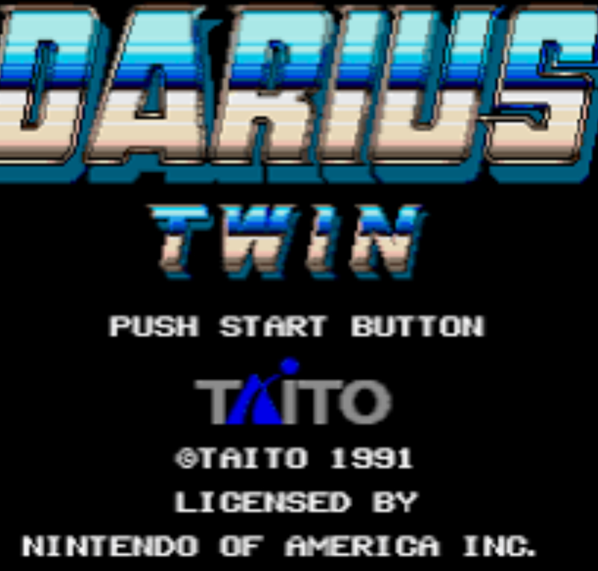 Darius Twin - SNES - 2