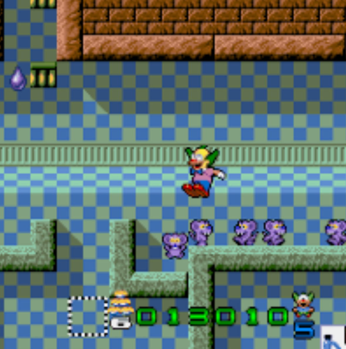 Krusty's Fun House - SNES - 2